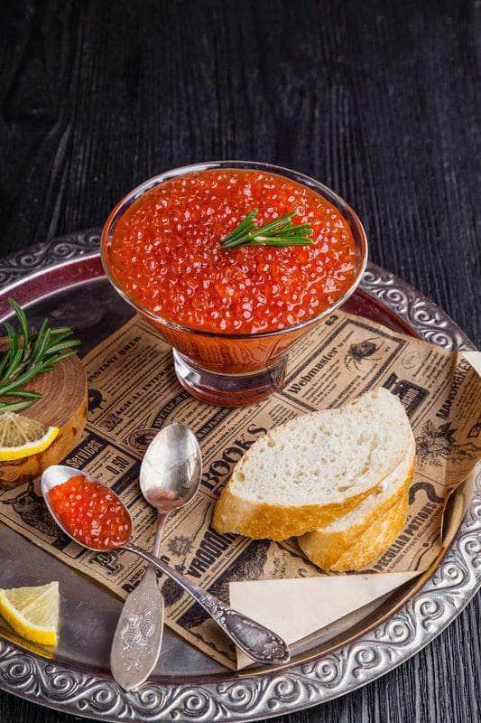 WHAT DOES SALMON ROE (RED CAVIAR) TASTE LIKE? - Bond Caviar