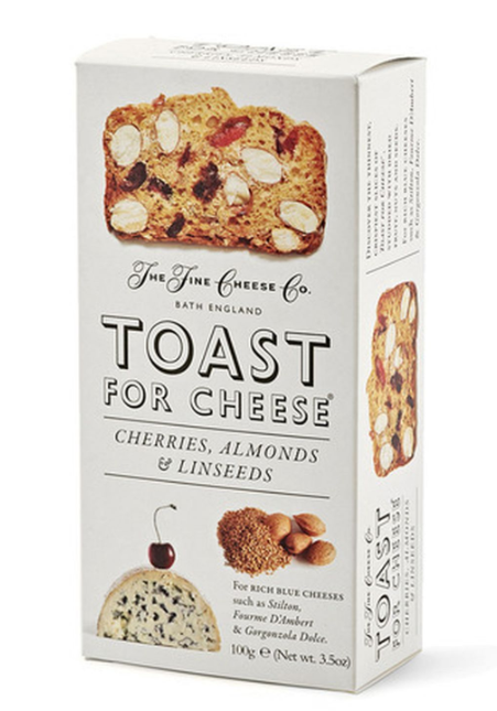 Load image into Gallery viewer, The Fine Cheese Toast for Cheese, Cherries, Almonds &amp; Linseeds 3.5 oz
