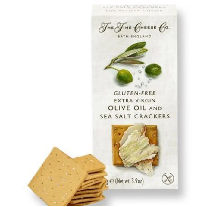 The Fine Cheese Co Olive Oil and Sea Salt Crackers