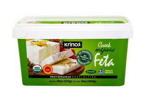 Greek Organic Feta Cheese 400g