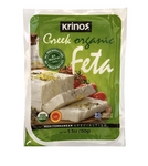 KRINOS Greek Organic Feta Cheese 150g vac pack