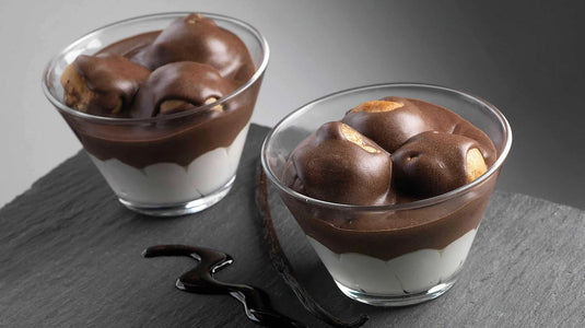 Profiteroles Glass