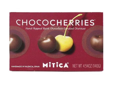 Mitica Chocolate Dipped Candied Cherries, 4.9 oz