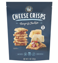 John Wm. Macy's Cheddar Asiago Crisps Party Bag 11oz