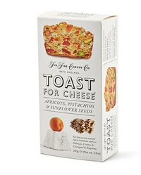 The Fine Cheese Toast for Cheese, Apricots, Pistachios & Sunflower Seeds