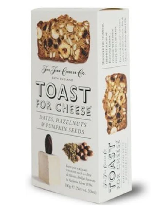 Toast for Cheese Dates Hazelnuts & Pumpkin Seeds 3.5 oz