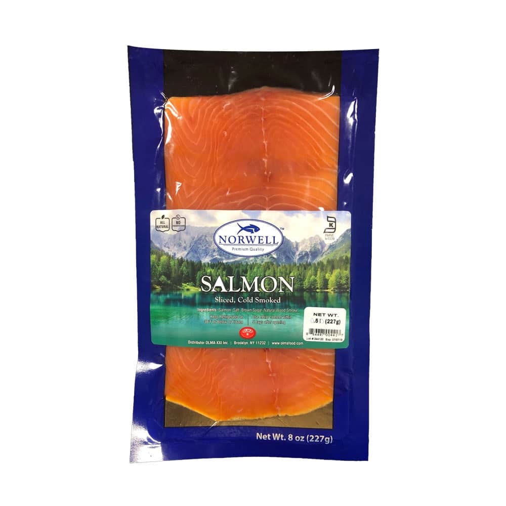Premium Norwegian Smoked Salmon 8 oz (227g)